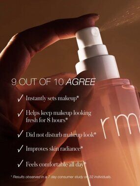 RMS Beauty Radiance Lock Setting Mist | Hydrating Makeup Setting Spray